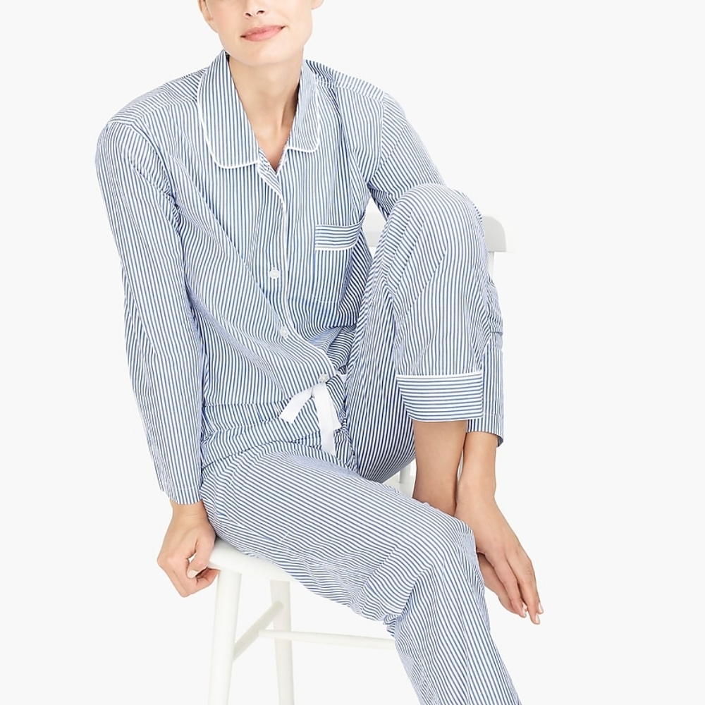 J. CREW Pajamas set end-on-end cotton Medium